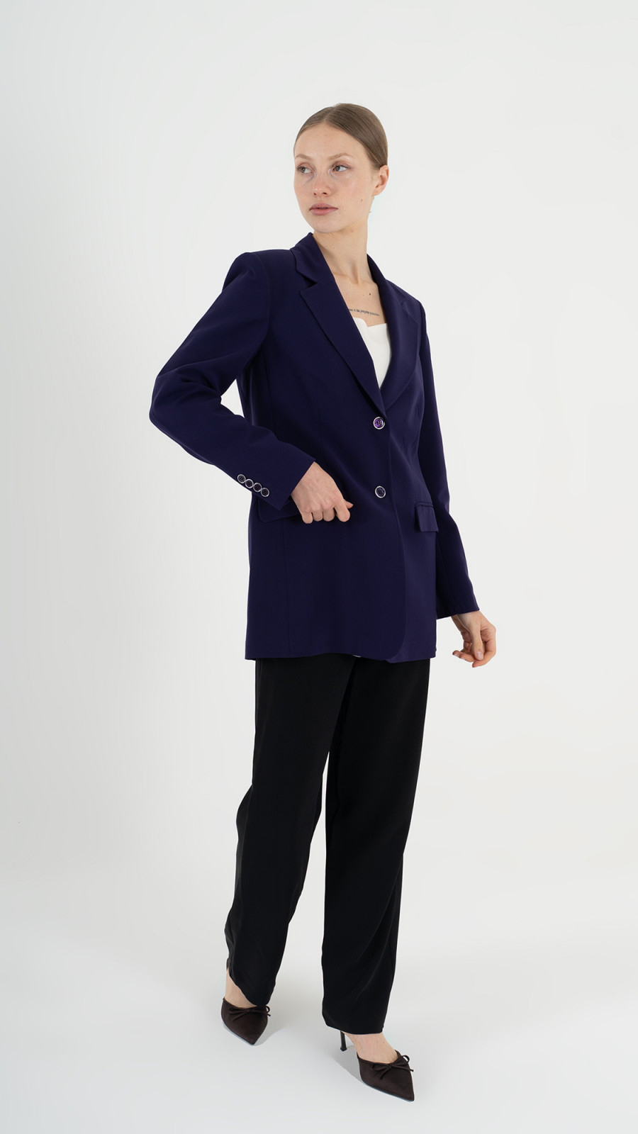 Purple Blazer Suit K-ML00010