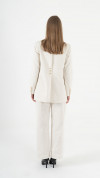 Beige Blazer Suit K-ML00013