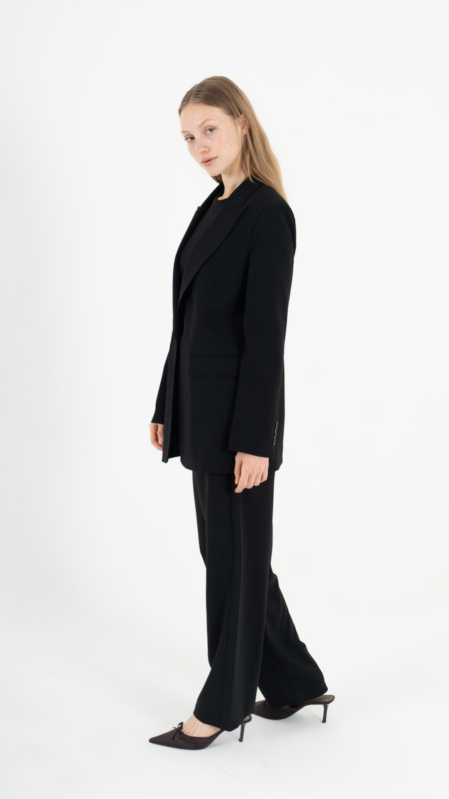 Black blazer suit K-ML00014
