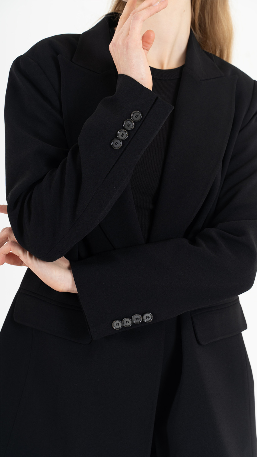Black blazer suit K-ML00014