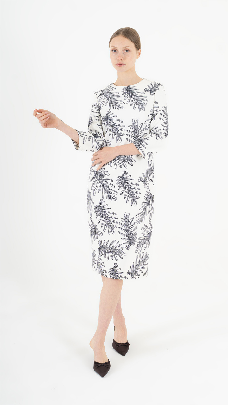 Black and White Dress and Suit E-ML0001