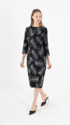 Black and White Dress E-ML0002