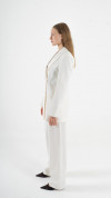 Beige Blazer Suit K-ML0001