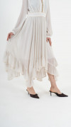 Beige Dress E-ML0006