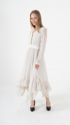 Beige Dress E-ML0008
