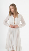 Beige Dress E-ML0008