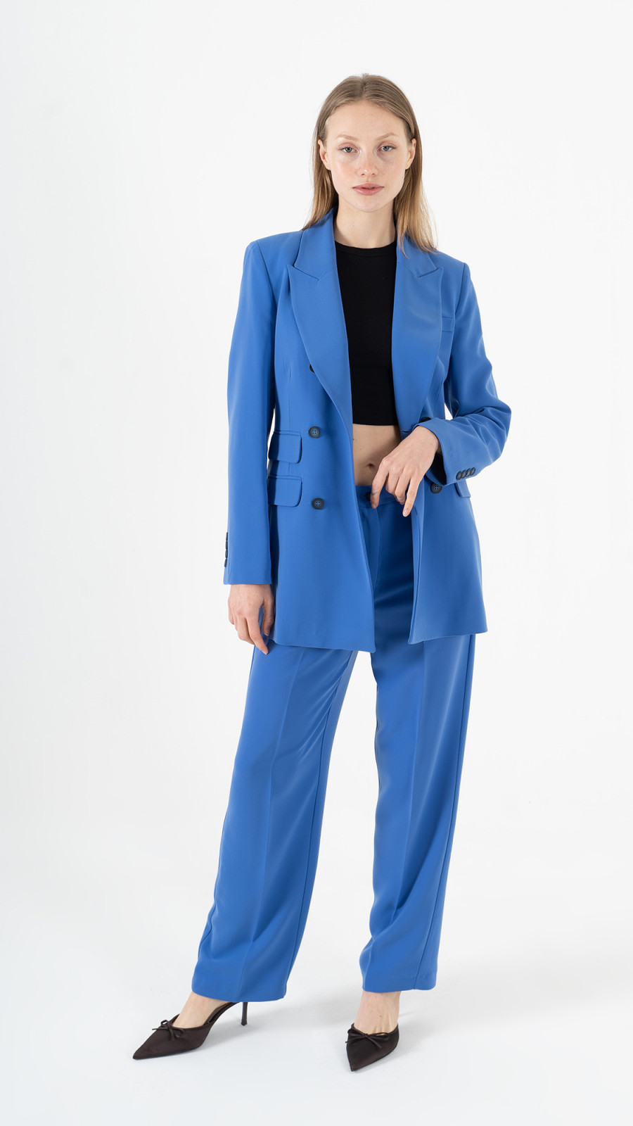 Blue Blazer Suit K-ML0004