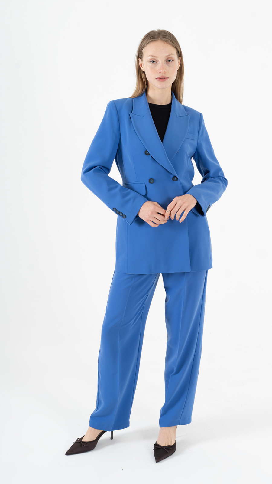 Blue Blazer Suit K-ML0004