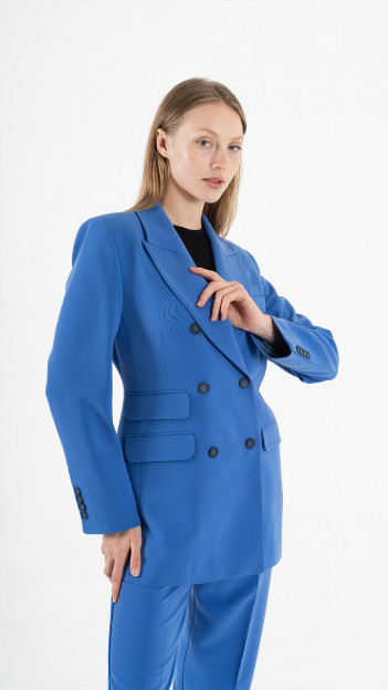 Blue Blazer Suit K-ML0004