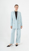 Ice Blue Blazer Suit K-ML0008