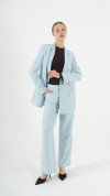 Ice Blue Blazer Suit K-ML0008