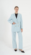 Ice Blue Blazer Suit K-ML0008