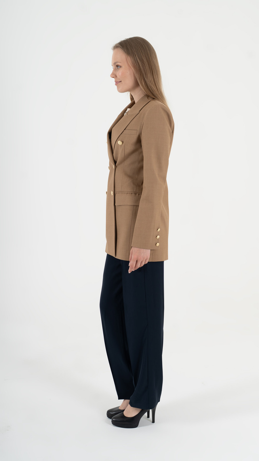 Camel Blazer Suit K-ML0009